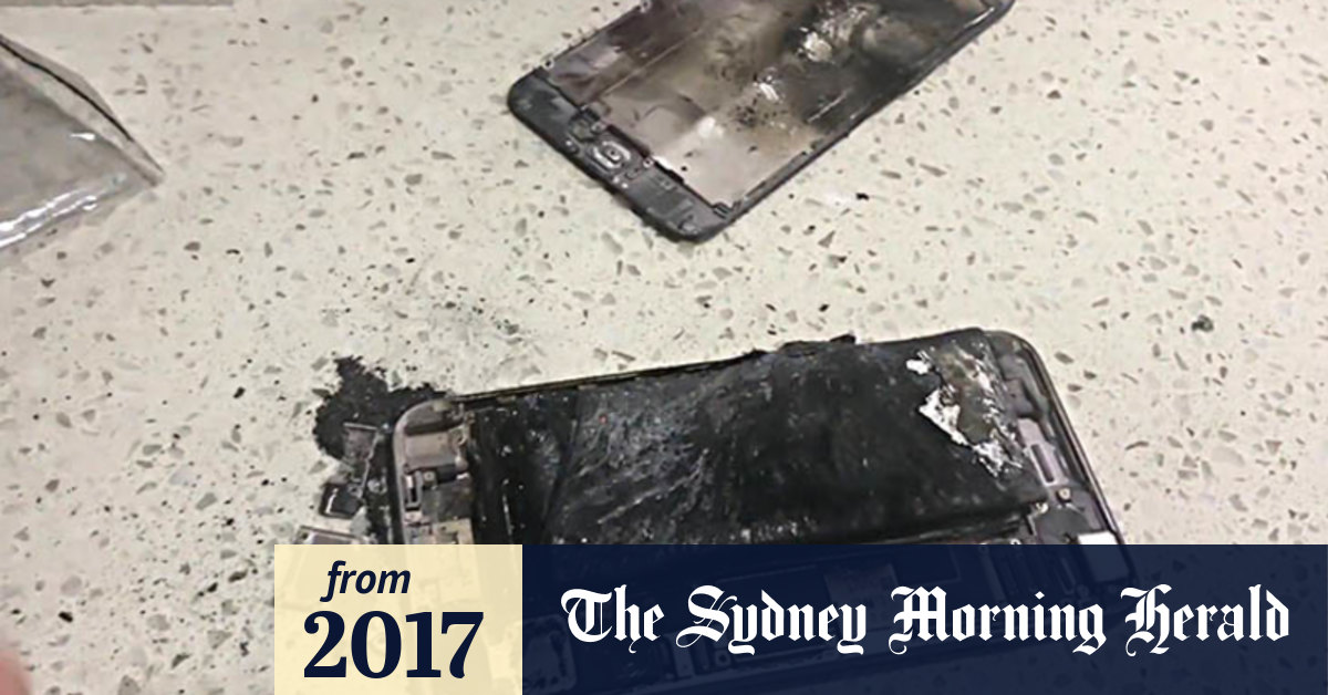 Video iPhone explodes in owner's hands